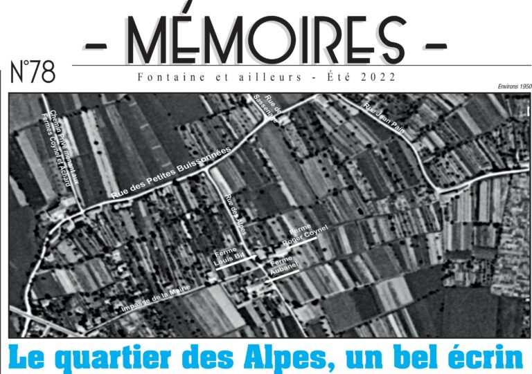 Bulletin n°78 : Le quartier des Alpes, un bel écrin