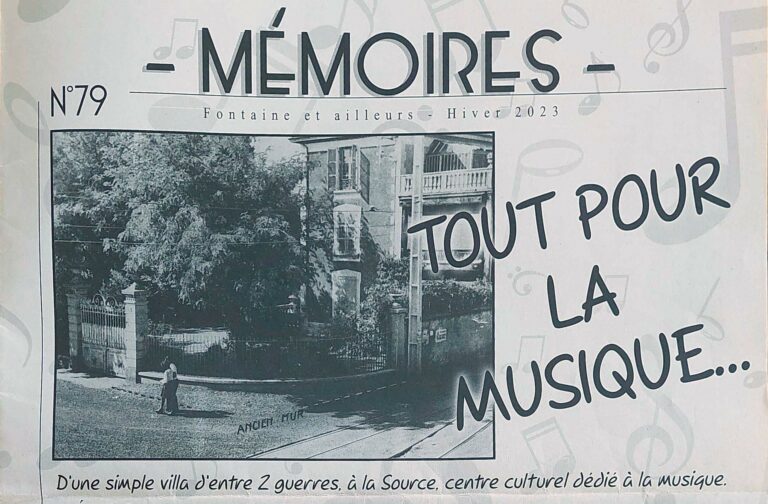 Bulletin n°79 : Tout pour la musique…